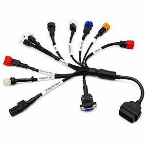 Câble de diagnostic moto BS6 11 ports, connecteur OBD2 pour ECU, lecteur de codes OBD pour diagnostic de pannes moteur et automobile - Product Image 1