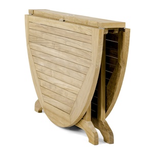 <b>Round</b> Wooden <b>Dining</b> <b>Table</b> <b>Solid</b> <b>Wood</b> Modern Design Stable 6 Seater Home Furniture - Product Image 4