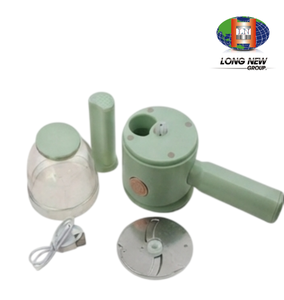 เครื่องบดสับอาหารไฟฟ้า LONGNEW OEM |   เครื่องตัดกระเทียม ผัก และเนื้อสัตว์แบบกำหนดเอง ทำจาก ABS/PC/PP - Product Image 2