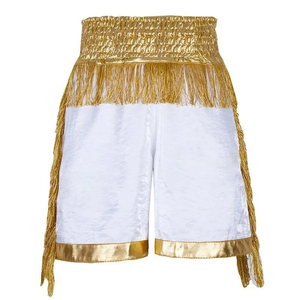 Shorts de boxe personnalisés, exportateur pakistanais, logo d'équipe, shorts de combat respirants et légers, vêtements de sport pour les combats - Product Image 6