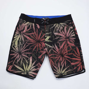 กางเกงขาสั้นชายหาดผ้าฝ้ายอ๊อกซ์ฟอร์ดเอวกลางรูดเชือก ผลิตแบบ OEM สำหรับฤดูร้อน ผ้าโพลีเอสเตอร์ สตรีทแวร์ลำลอง ระบายอากาศได้ดี เหมาะสำหรับออกกำลังกาย - Product Image 4