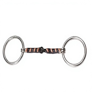 Stainless Steel Horse Bit With Copper <b>Roller</b> Loose Ring Design COPPER STARE <b>ROLLER</b> - Product Image 2