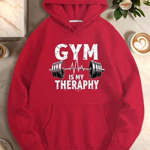 GYM IS MY THERAPY sudaderas casuales de mujer - Product Image 1