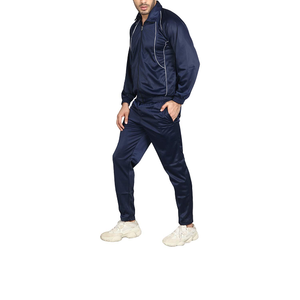 Custom Logo Zip up Lightweight Polyester Nylon <b>Wind</b> <b>Breaker</b> Men Tracksuit Nylon Windbreaker Tracksuit Jacket and Pant Set Men - Product Image 4