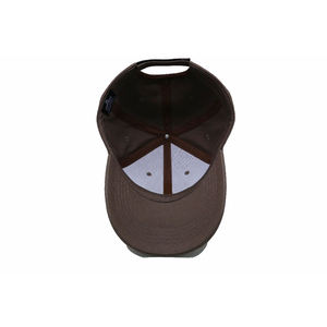 Gorra de Béisbol Deportiva con Logotipo Personalizado |   Gorro Deportivo Transpirable de Tela Personalizada Marrón Premium |   Gorra de Béisbol Ajustable de 6 Paneles al por Mayor - Product Image 6