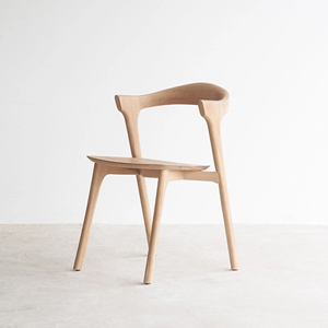 Chaises de jardin en teck massif, chaise Hirosima, mobilier de balcon et de terrasse, chaise en teck, mobilier d'extérieur, chaise de jardin en bois pour repas - Product Image 2