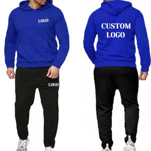 ชุดวอร์มผ้าฟลีซปี 2025 เสื้อฮู้ดและกางเกงขายาวสำหรับฤดูหนาว ผ้าเนื้อนุ่มหนา ชุดลำลองสไตล์สตรีทแวร์ ปักลายได้ตามสั่ง - Product Image 4