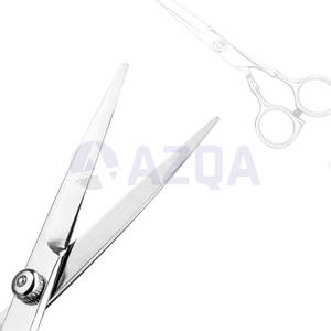 Ensemble de ciseaux de coiffure professionnels avec étui en cuir, ciseaux de salon tranchants pour la coupe, l'effilage et le coiffage des cheveux - Product Image 3