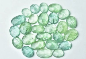 Kyanite verte de haute qualité 5A, formes mélangées, cabochons certifiés par un tiers, commandes en gros, promotion de septembre, pour la fabrication de bijoux - Product Image 3