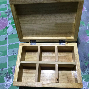 Wooden Spice Container for Home Decoration <b>Herb</b> & Spice Tool with Elegant Jewelry <b>Box</b> Holder Handmade Collection - Product Image 1