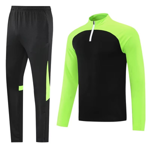 Survêtement de football haut de gamme personnalisable pour équipe, ensemble d'entraînement de football à séchage rapide, veste et pantalon pour les matchs - Product Image 2