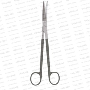 Ciseaux dentelés Aston Facelift courbés Supercut en acier inoxydable à double tranchant pour rhidoplastie par Vaslcare - Product Image 5