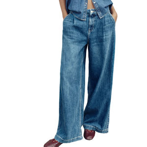 Pantalones Vaqueros Rotos para Mujer al por Mayor, de Cintura Alta, Ajustados, Transpirables, con Bolsillos, de Secado Rápido, los Más Vendidos - Product Image 1