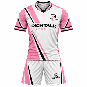 Ensemble de maillots de football pour hommes, blanc et marron, impression par sublimation, respirant, uniforme en éponge, taille adulte, protecteur - Product Image 6