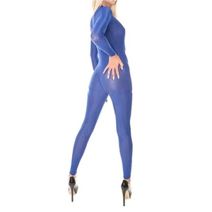 Conjunto Deportivo de Dos Piezas para Mujer, Manga Larga, con Decoraciones de Cierre, Top Corto y Leggings para Gimnasio, Yoga y Entrenamiento - Product Image 5