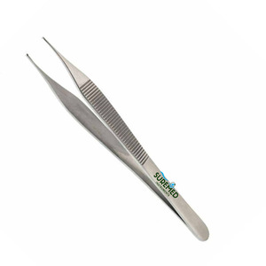 Pinzas para Tejidos Adson Kocher, Instrumento Quirúrgico de Acero Inoxidable, Herramienta Médica de Precisión Manual Reutilizable - Product Image 3