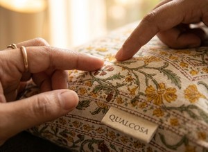 Fundas de Cojín de Algodón con Estampado Artesanal Premium, Fundas de Almohada con Estampado Floral Indio, Fundas Decorativas para Sofá, Hogar y Hotel - Product Image 4