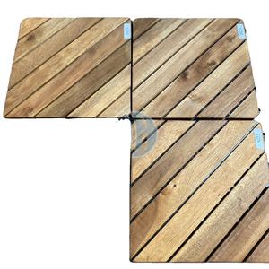 Baldosas de Madera de Acacia Vietnamita para Exteriores, Encajables, Antideslizantes, Impermeables, Acabado Mate, Estilo Contemporáneo, Garantía de Más de 5 Años - Product Image 2