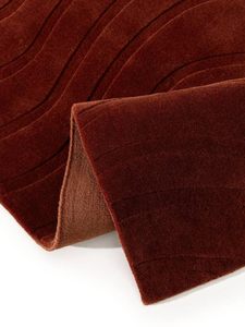 Custom Modern Geometric red Wool Rug Hand Tufted Abstract Carpet Designer Floor <b>Mat</b> for Home Decor Living Room and Picnics - Product Image 3