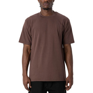 Camiseta Formal de Manga Corta con Cuello Redondo, Holgada, 100% Algodón, Estampada con Serigrafía, Marca OEM Personalizada al por Mayor para Hombre - Product Image 1