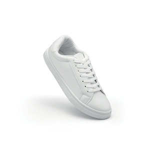 รองเท้าผ้าใบผ้าใบน้ำหนักเบา PU สีขาวปรับแต่งได้39แบบอินเทรนด์ - Product Image 2