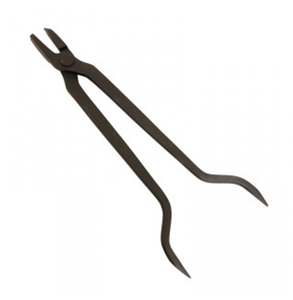 Hot Fit Farrier Tongs Heavy Duty Blacksmith Forge Tongs Iron Handling <b>Tool</b> for Horseshoeing and Metal Work - Product Image 2