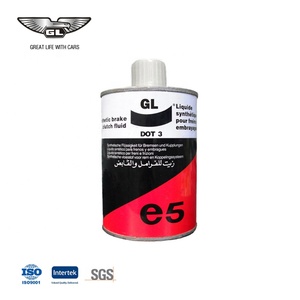 Oem ban đầu phanh chất lỏng màu xanh trắng đỏ dầu bôi trơn trong 250ml DOT3 dot4 chai nhựa - Product Image 6