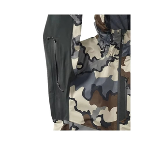 Veste de chasse en softshell unisexe GRACE SIGN GS-HW, imperméable, camouflage, chaude, avec batterie rechargeable, fermeture éclair - Product Image 5