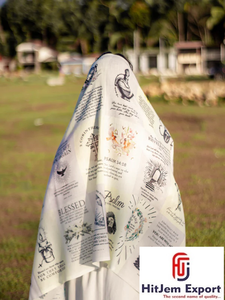 Premium Custom Printed Square <b>Scarf</b> Manufacturer Silk Feel Fashion Shawl Private Label OEM ODM Custom Fabric Factory India - Product Image 5
