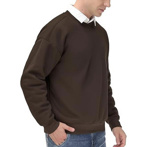 เสื้อสเวตเชิ้ตผู้ชายผ้าฟลีซนุ่มแฟชั่นใหม่ ผลิตเพื่อความสบาย ทนทาน และใช้งานได้ตลอดวัน ผลิตจากผ้าฝ้ายผสมพื้นฐาน - Product Image 2