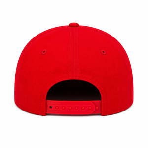 Red 6-Panel Snapback Cap With Embroidered Scorpion Logo Unisex Casual <b>Hat</b> Spring <b>Summer</b> Style - Product Image 2