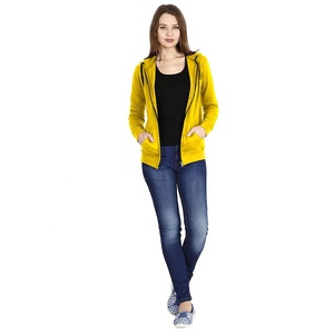 Chaqueta con Cremallera de Algodón Suave de Alta Calidad para Mujer, Sudadera con Capucha y Logotipo Personalizado, Informal para Invierno, Otoño y Primavera, Chaqueta con Cremallera, Ropa de Mujer - Product Image 4