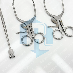 Juego de Retractores Gelpi y Senn Miller, 3 Piezas, Instrumentos Quirúrgicos de Acero Inoxidable, Herramientas Ortopédicas para Retracción de Heridas - Product Image 6