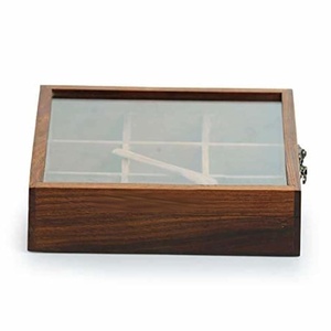 Wooden Spice <b>Box</b> in Rosewood, 9 Detachable Containers with Lid - <b>Masala</b> <b>Box</b>, Spice Container, Salt <b>Box</b>, Best Gift for Her - Product Image 4