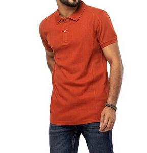Nouvelle Arrivée Chemises Homme Personnalisées 100% Coton Tricoté 220 Grammes Haute Qualité Uniforme de Travail Logo Imprimé Numérique Séchage Rapide Manches Courtes - Product Image 1