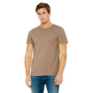 T-shirts pour hommes, athlétiques, à manches courtes, en mélange de polyester, col rond, respirants, décontractés, pour l'été, confortables pour une utilisation en extérieur - Product Image 1