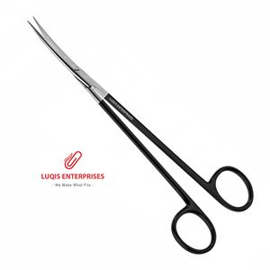 Ciseaux Metzenbaum à dents crantées, pointes en carbure de tungstène, instrument chirurgical, acier inoxydable, outil de coupe de précision - Product Image 4