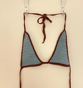 Top de Bikini Tejido a Crochet Hecho a Mano - Product Image 3