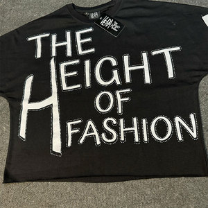 เสื้อยืดครอปแขนสั้นผู้ชาย แฟชั่น คอกลม ทรงหลวม สวมใส่สบาย ผ้าคอตตอนเจอร์ซีย์ 100% ระบายอากาศได้ดี สไตล์สตรีท น้ำหนัก 320 กรัม - Product Image 5