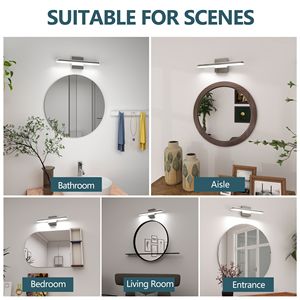 Moderna Barra de Luz LED para Baño de 16 Pulgadas, Regulable, Lámpara de Pared para Baño, 8W, Iluminación LED para Baño - Product Image 5