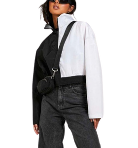 Nueva Chaqueta Cortavientos para Mujer 2025, Logotipo Personalizado, Ropa Deportiva de Verano, Chaqueta Cortavientos de Nailon Impermeable y Transpirable - Product Image 4