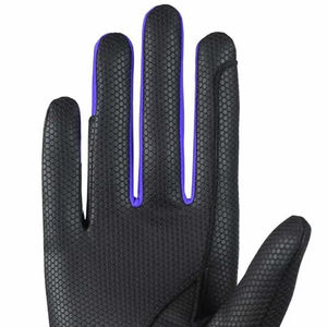 Horse Riding <b>Equestrian</b> Gloves Winter Outdoor UV Protection Custom Printed Leather Full Finger Non-Slip Wholesale Wear - Product Image 6