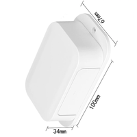 Boîtier mural en plastique ABS OEM IP54 pour routeur WiFi avec impression sérigraphique et gravure laser