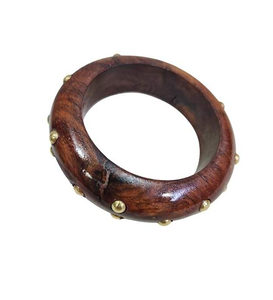 Bracelet en bois et résine pour femme au design moderne, disponible en plusieurs couleurs, accessoires de bijouterie par AFZA ENTERPRISES - Product Image 3