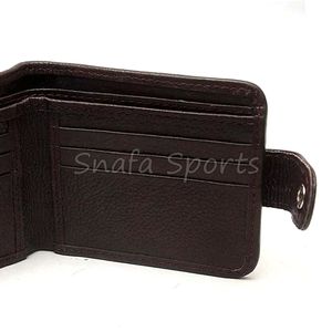 Portefeuille en cuir de vache véritable sur mesure, logo personnalisé, vente en gros, portefeuilles de marque en cuir de vache véritable - Product Image 6