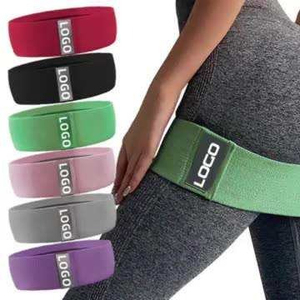 Banda de Resistencia Morada con Cierre de Velcro Azul para Ejercicios de Activación de Glúteos, Tela TC Cómoda, Apta para Todas las Edades - Product Image 5