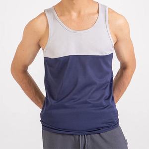 <b>Mens</b> Colorblock Tank Top Dri Fit Moisture Wicking Polyester Sleeveless Comfortable <b>Mens</b> Tank Top Best for Hot Conditions Use - Product Image 5
