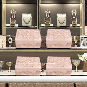 Cualquier personalización, producto de primera clase, el mejor mayorista indio de caja de incrustaciones de mármol con arte de flores de nácar, uso para artículos de regalo - Product Image 1