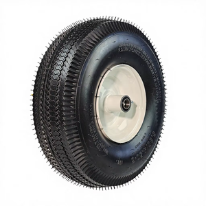 ล้อยางลมแบบฟันเลื่อย Caldwell Thailand ขนาด 15 นิ้ว 4.50-6 พร้อมยางในบิวทิลแบบหนาพิเศษ 4 ชั้น สำหรับเครื่องฉีดน้ำแรงดันสูง - Product Image 1