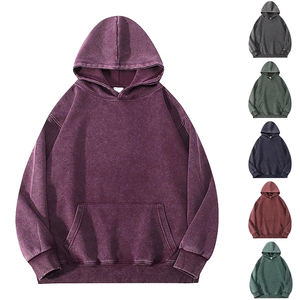Sudadera con Capucha para Mujer, Manga Larga, Informal, Tejida en Algodón Transpirable, Estilo Lavado Ácido, para Invierno - Product Image 5